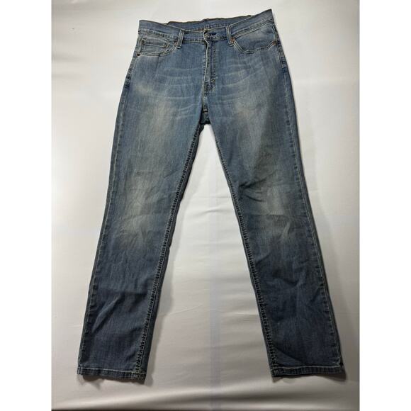 Levis 541 Men's Athletic Tapered Leg Blue Denim Jeans - Size 36x32 - Picture 1 of 7